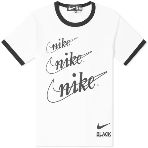 Comme des Garcons Black x Nike Swoosh Logo T-Shirt