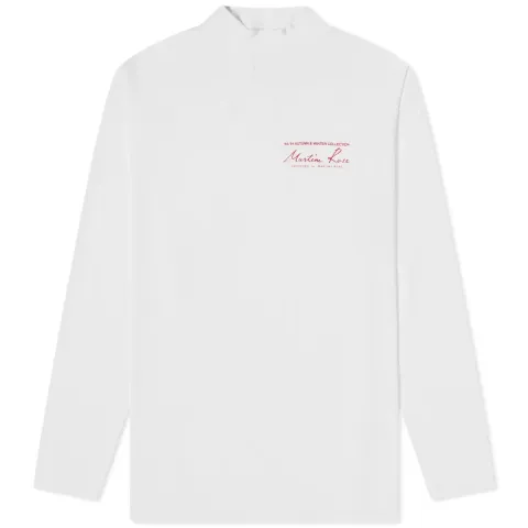 Mock Neck Long Sleeve Tee