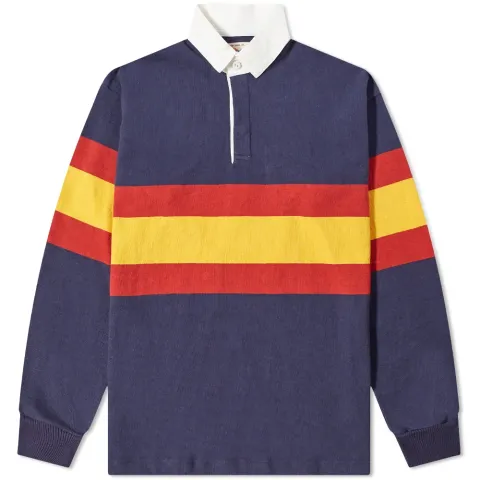 Joe Mccoy Climbers Striped Rugby Shirt