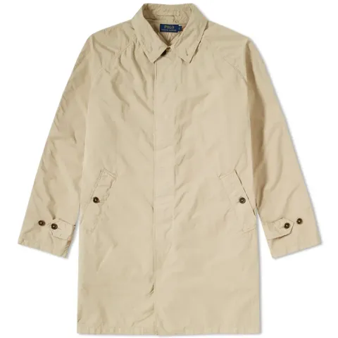 Garment Dyed Trench Coat