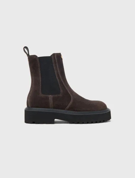 Suede Chelsea boots