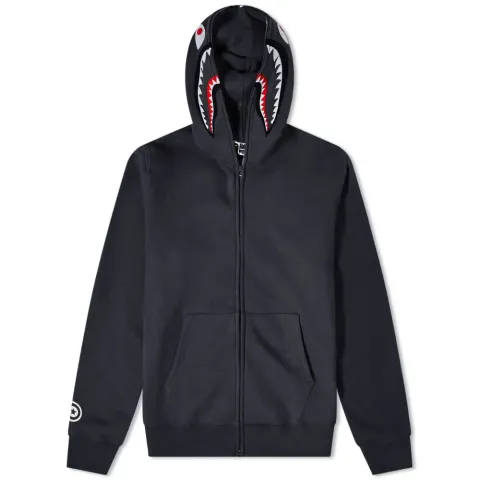 Double Side Shark Full Zip Hoody