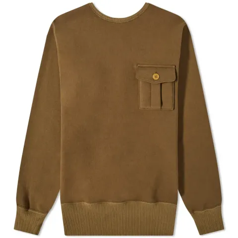 The Real McCoy's Military Pocket Sweat