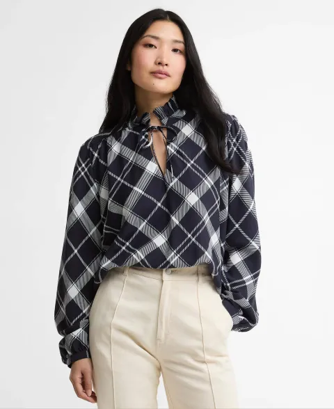 Baiton Tartan Blouse
