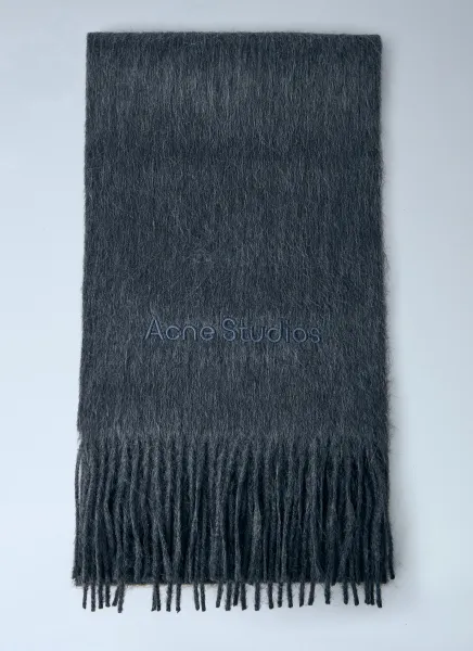 Logo Wool Scarf