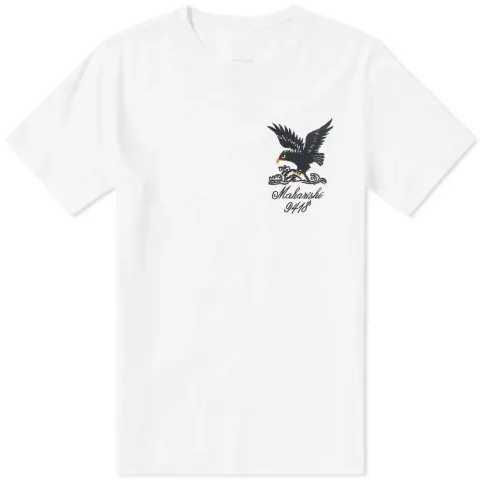 Stencil Eagle Crew Neck Tee