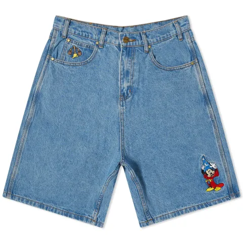 x Disney Sorcerer Baggy Denim Shorts