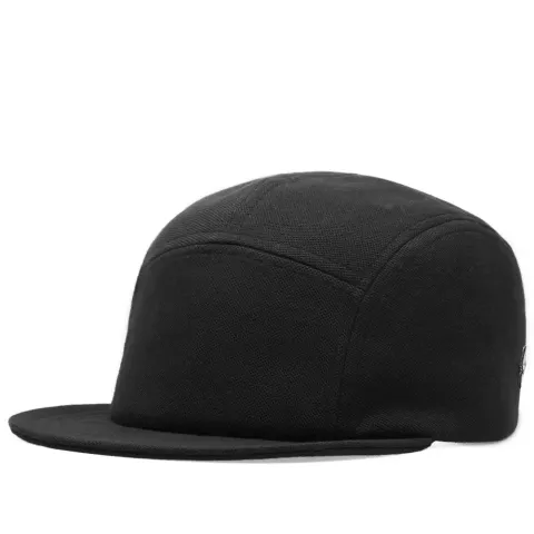 Larose Noir Zip 5 Panel Cap