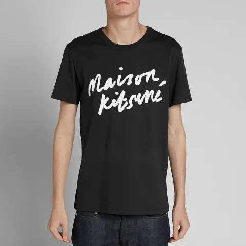 Maison Kitsuné Handwriting Tee - END. Exclusive