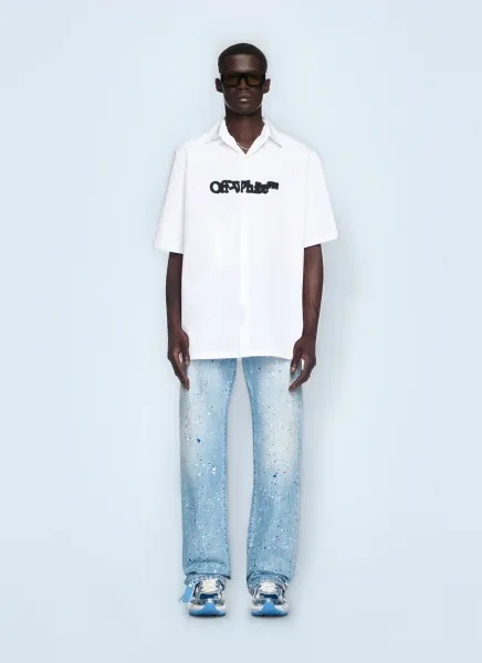 Spray Arrow Bowling Shirt