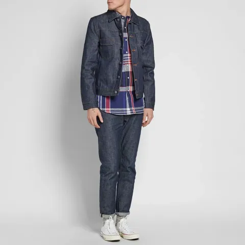 Santiago Shirt by Gitman Vintage Big Check Shirt