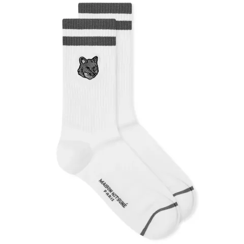 Bold Fox Head Socks