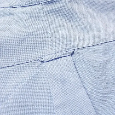 Band Collar Oxford Shirt