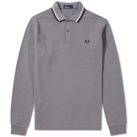 Fred Perry Long Sleeve Twin Tipped Polo