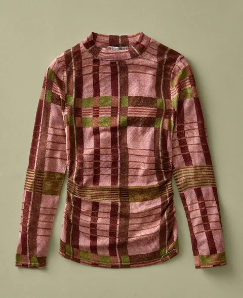 FARM Rio Thalita Long-Sleeved Knitted Top