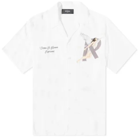 Storms In Heaven Satin Shirt