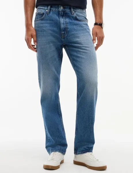 Tommy Hilfiger Dover Regular Fit 5 Pocket Jeans Light Blue
