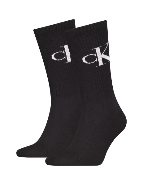 Calvin Klein Cotton Rich Sports Socks Black