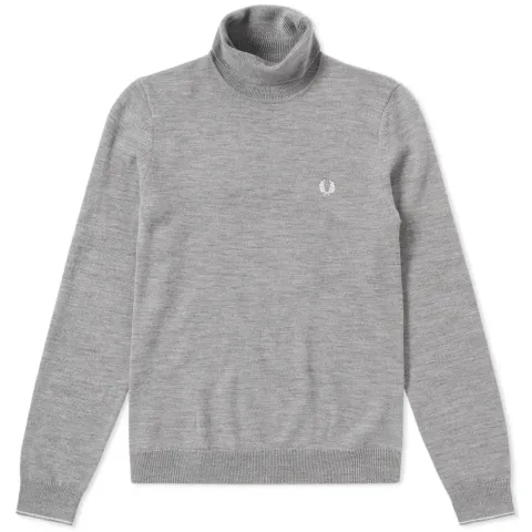 Fred Perry Classic Merino Roll Neck Knit