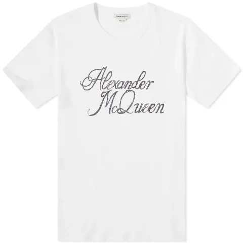 Script Logo Printed T-Shirt