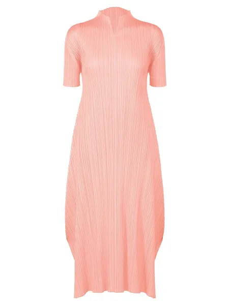 Pleats Please V Dress Light Pink