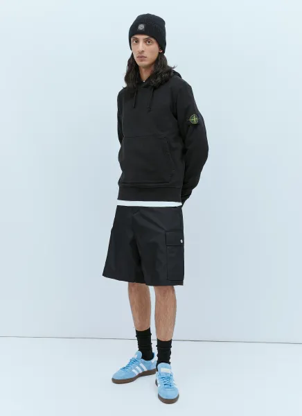 Hooded Compass Patch Sweatshirt