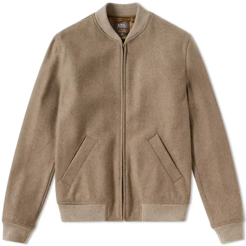A.P.C. Gaston Wool Bomber Jacket