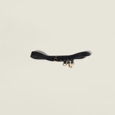 Leather belt