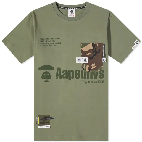 AAPE Camo Pocket Tee