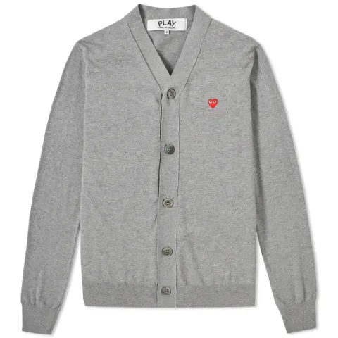 Small Red Heart Cardigan