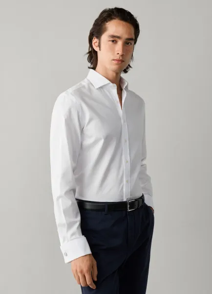 Tailored Fit Formal Oxford Shirt
