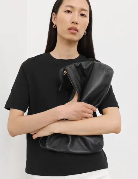 Autograph Cotton Rich Premium T-Shirt Black