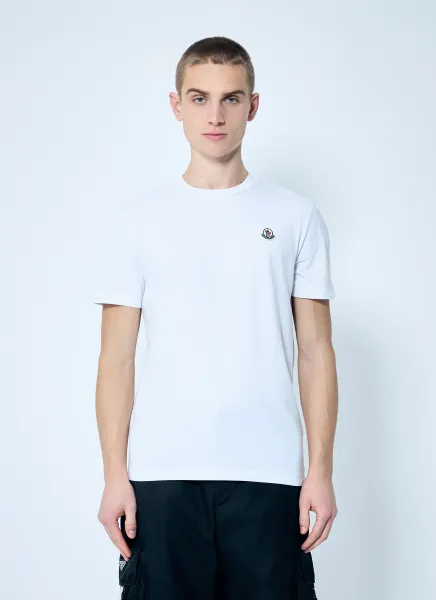 Set Of Three Logo Patch T-Shirts