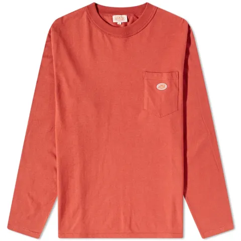 Long Sleeve Logo Pocket T-Shirt