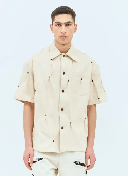 Multi Rivet Denim Shirt