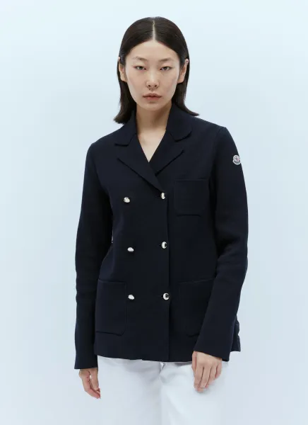 Padded Knit Blazer