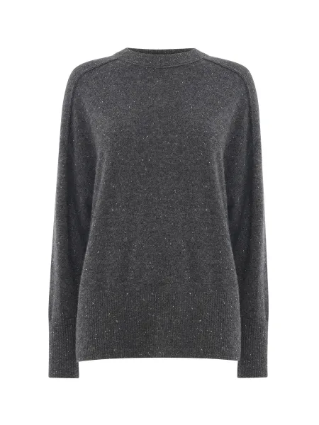 Whistles Fleck Seam Neck Knit