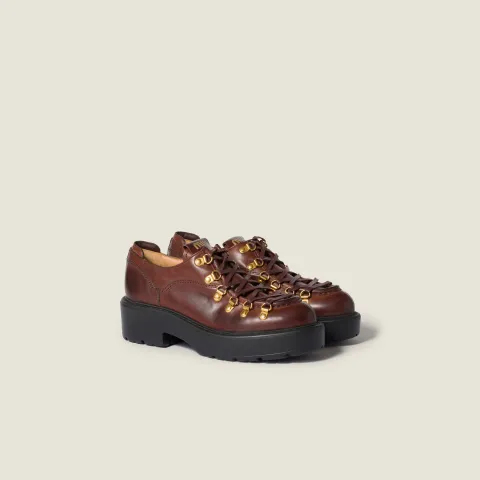 Leather loafers