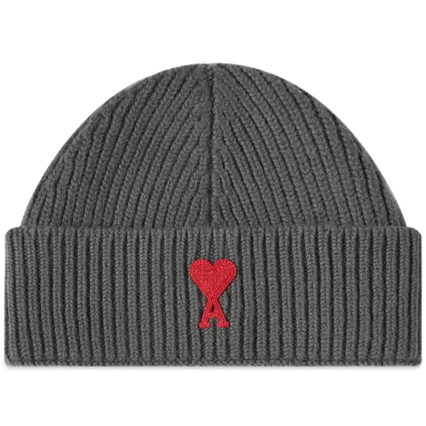 AMI A Heart Logo Beanie