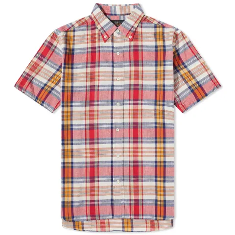 BD Short Sleeve Madras Shirt