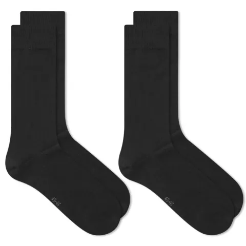Organic Cotton Regular Socks - 2 Pack