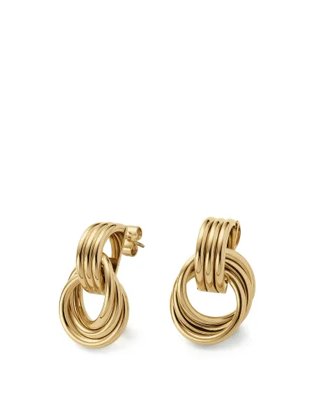 Knot Statement Stud Earrings