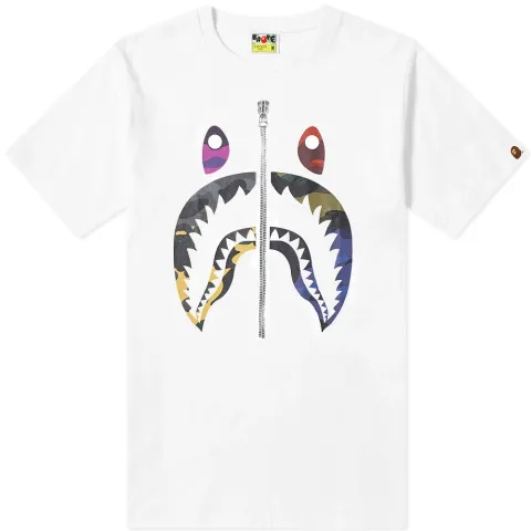 Mix Camo Shark T-Shirt