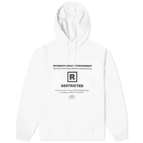 Oversized 18+ Restricted Hoodie