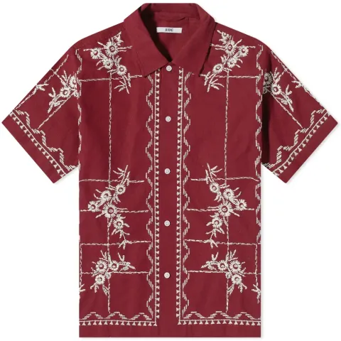 Short Sleeve Trellis Shirt