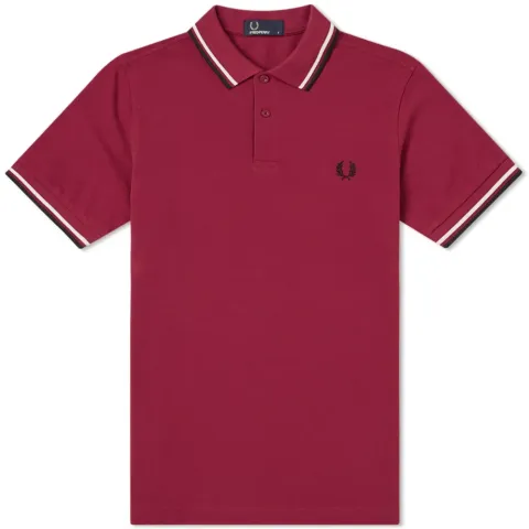 Fred Perry Slim Fit Twin Tipped Polo
