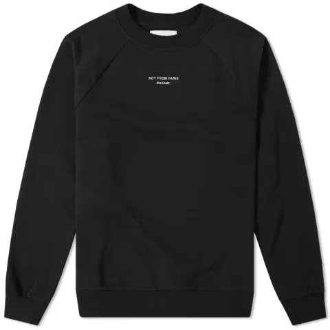 Not from Paris Small Logo Crew Sweat
