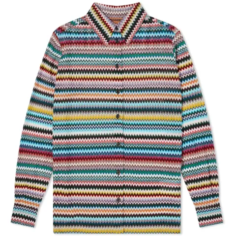 Zig Zag Knitted Shirt