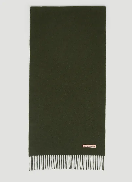 Narrow Wool Scarf