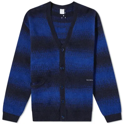 Stipe Knit Cardigan